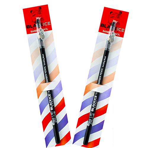 (2) Black Ice Spray Barber Pencils (Black)