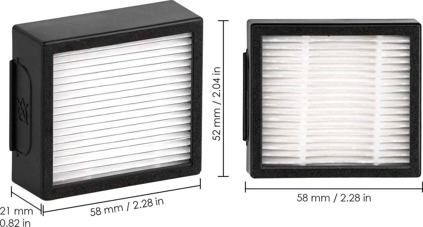 (6 Pack) Combo 10 Max Replacement HEPA Filter Compatible With IRobot Roomba Combo J7+ Plus/Combo J9+/ Combo 10 Max Robotic Vacuum Cleaner HEPA Filters Accessories(NOT FOR Roomba Combo J5 Combo J5+)