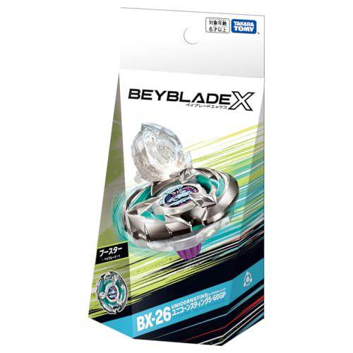 (TAKARA TOMY) BEYBLADE X Beyblade X BX-26 Booster Unicorn Sting 5-60GP, Large - My Store