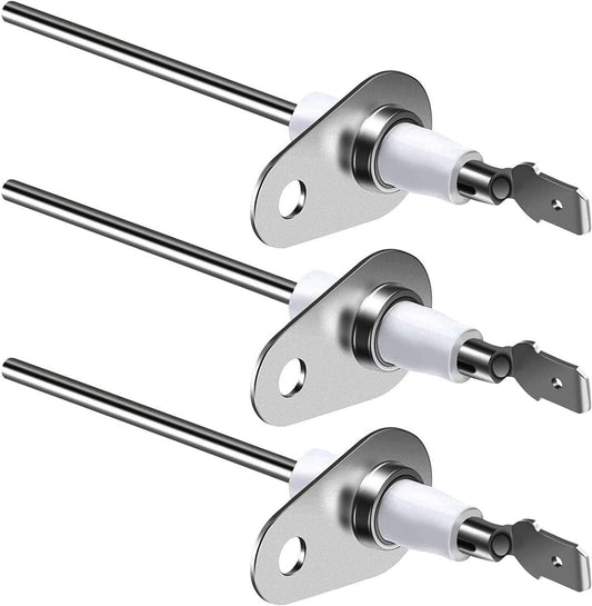 0130F00010 Furnace Flame Sensor For Good.man Furnace- Ignitor Rod For Good.man Furnace # B1172606 B11726-06 AP4513976(3 Pack) By TOMOON