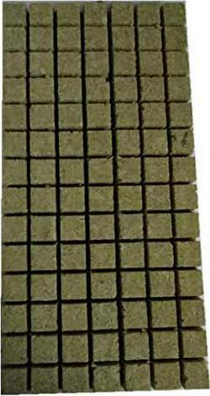 1.5 Inch Rockwool/Stonewool Grow Cubes Starter Sheets For Cuttings, Cloning, Plant Propagation, Seed Starting Hydroponic Grow Media Growing Medium For Vigorous Plant Growth (28, 1.5)