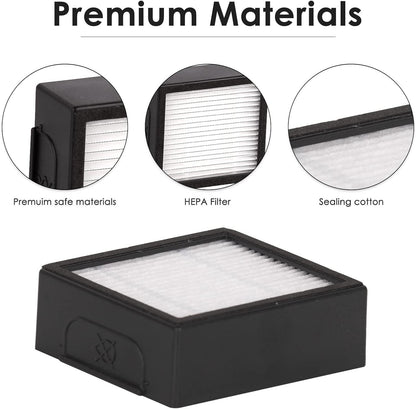 (6 Pack) Combo 10 Max Replacement HEPA Filter Compatible With IRobot Roomba Combo J7+ Plus/Combo J9+/ Combo 10 Max Robotic Vacuum Cleaner HEPA Filters Accessories(NOT FOR Roomba Combo J5 Combo J5+)