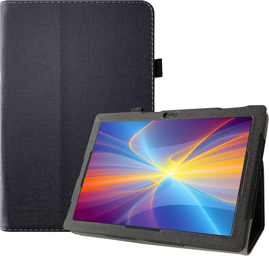 (MB1001 Tablet Case) Transwon Cover For MB1001 10.1 Inch Android Tablet/Moderness Mouikei AEEZO Smart Life Within Reach MB1001 Tablet/JUNINKE COLORROOM Aiprotablet K10 Tablet/ KT1006 Tablet - Black